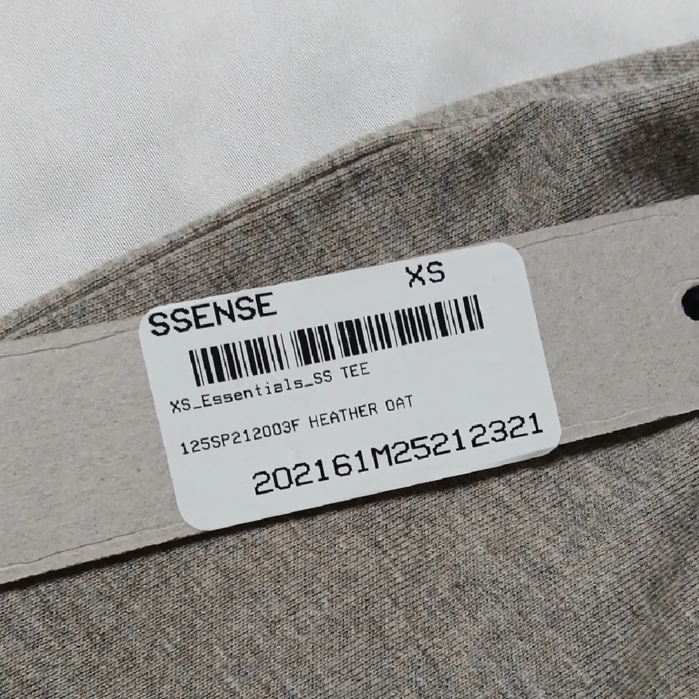 Essentials Heather Gray Short Sleeve Tee - Picture 4 of 4
